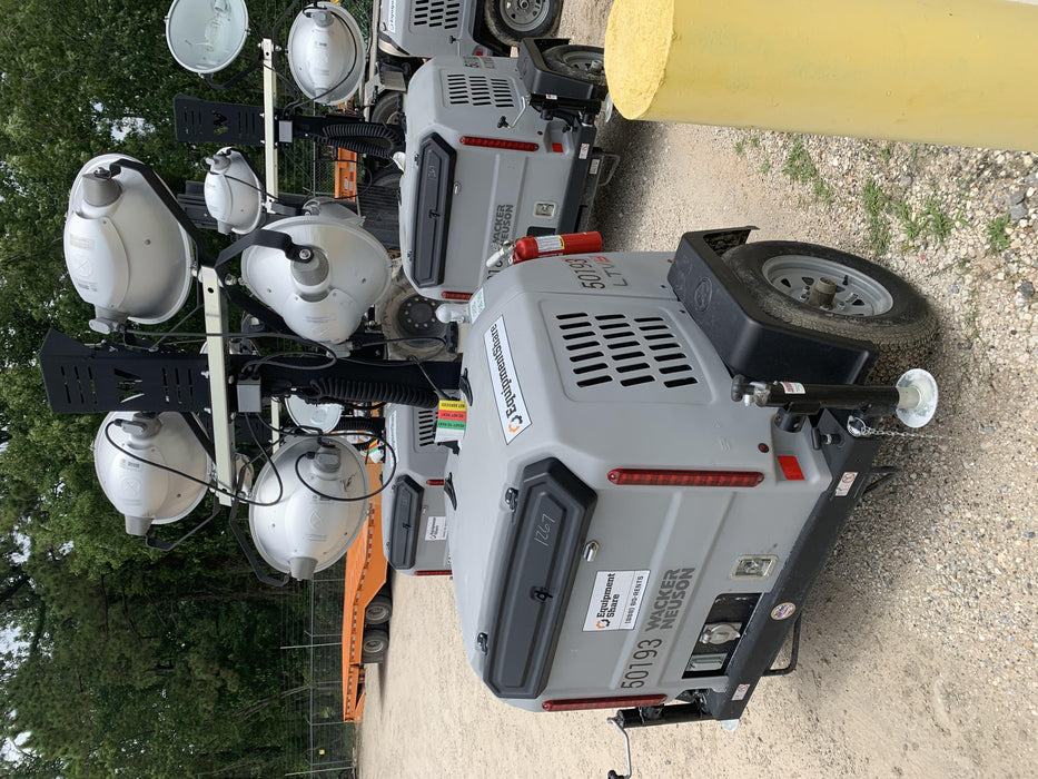 2019 Wacker Neuson LTV6L-MH Mobile Light Tower w/Fuel Level Sensor Installed