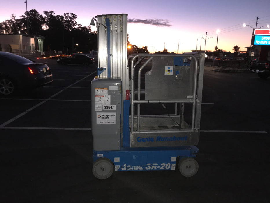 2019 GENIE GR-20
