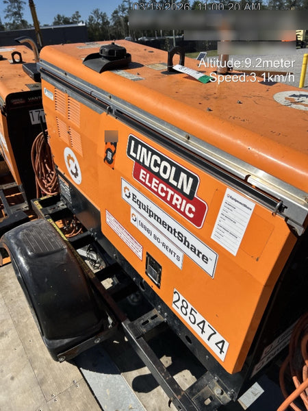 2022 Lincoln Electric LE400 Kubota V1505, Trlr, Cable Rack, Light Kit, ES Decals, T3