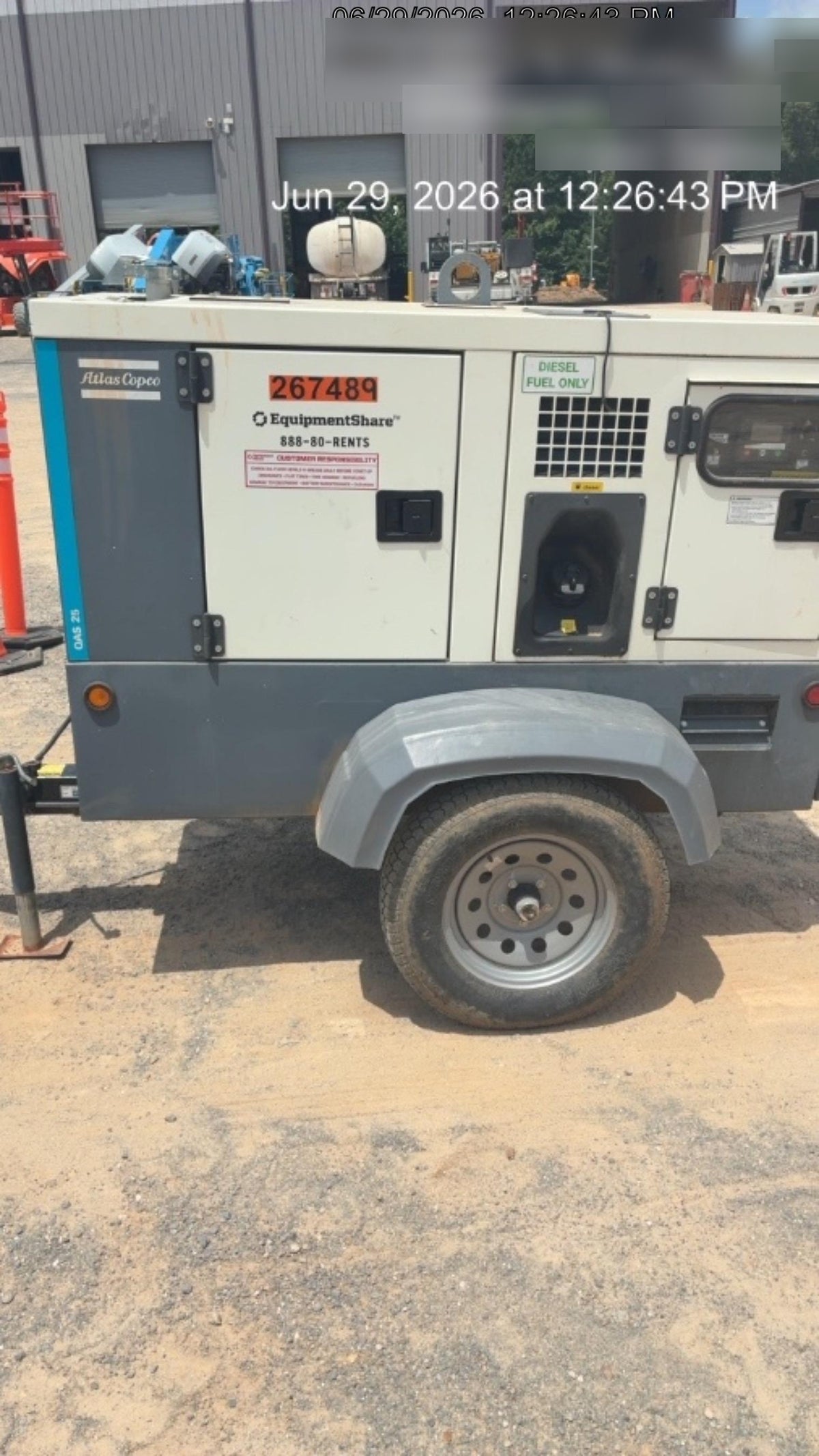 2022 ATLAS COPCO QAS25 CWK