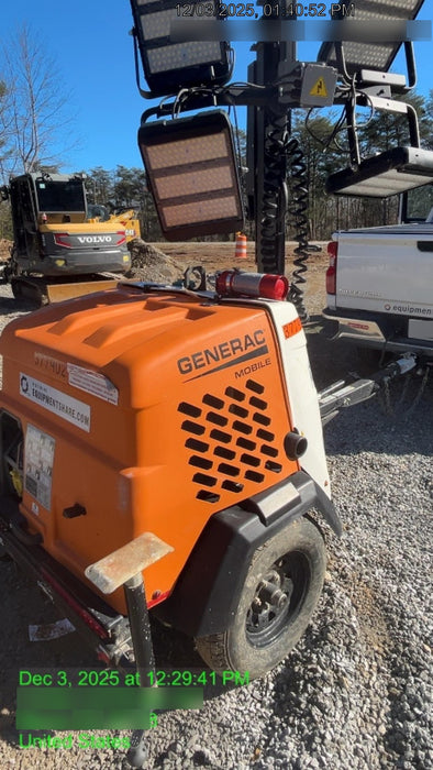 2023 Generac MLT2 Diesel, Flex Switch 120V Input, Powerzone Controller, 
(4) 320W LED Lights, 4kW Generator, 39.9 Gal Fuel Tank, 2" Ball, T3