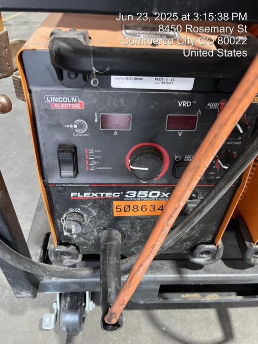 2025 LINCOLN ELECTRIC FLEXTEC 350X