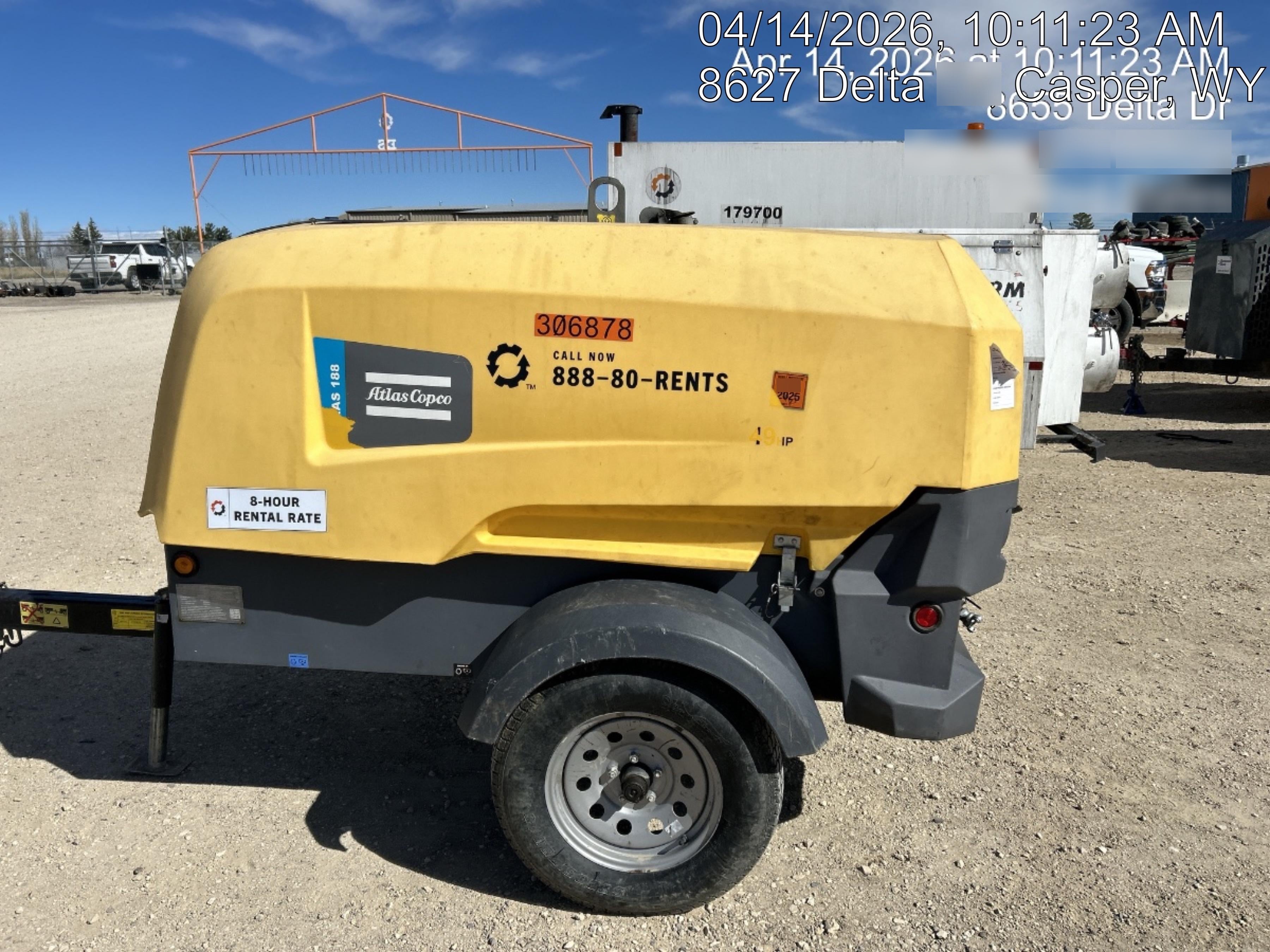 2023 ATLAS COPCO XAS188 CWK