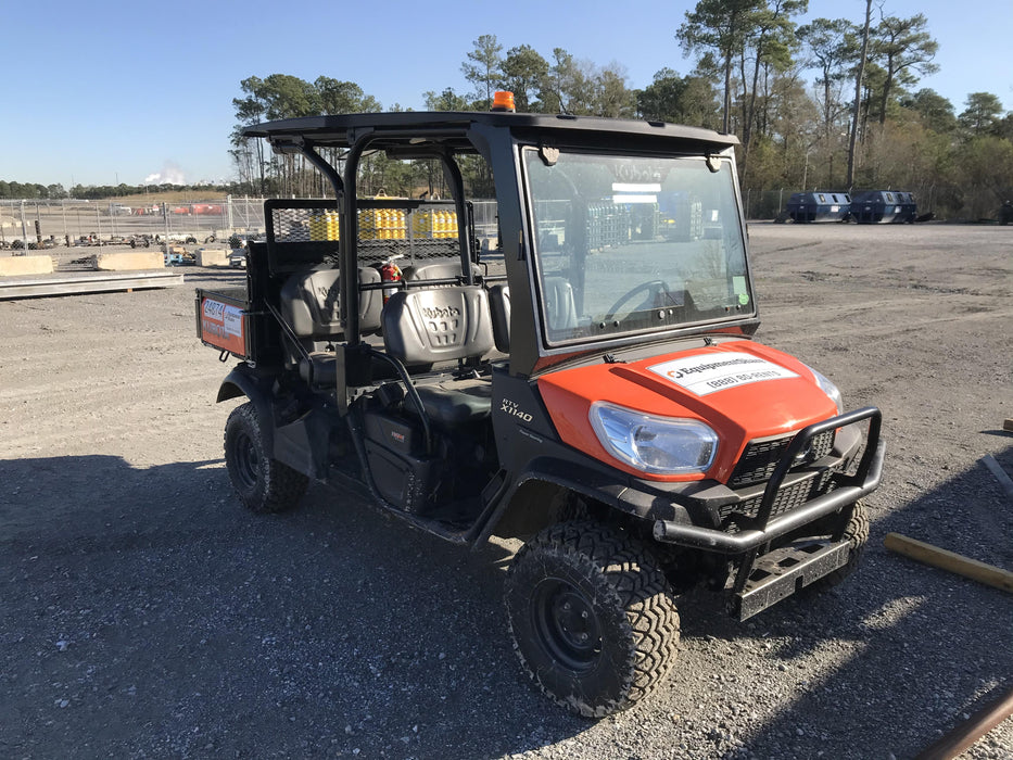 Kubota RTV-X1140W-H Kubota RTVX1140WH 4wd Utility Cart, LED Strobe, Windshield Tempered Glass, Pastic Canopy, Wire Harness Kit, Backup Alarm