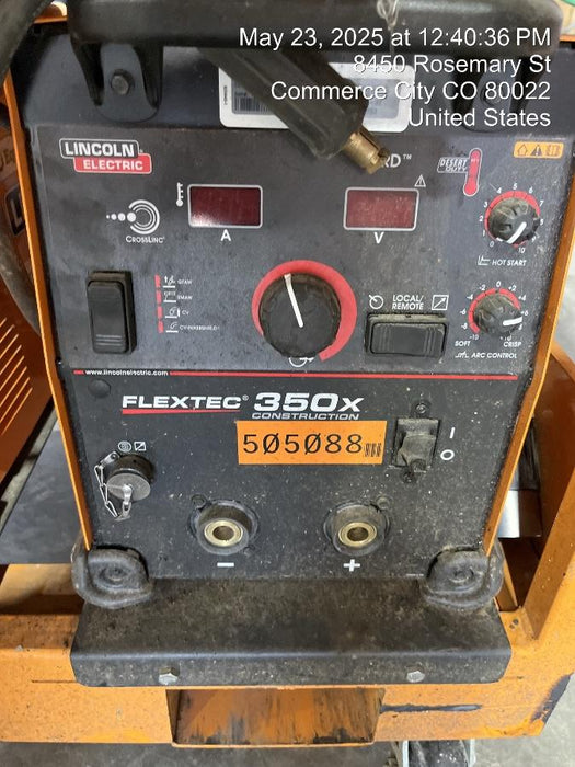 2025 LINCOLN ELECTRIC FLEXTEC 350X