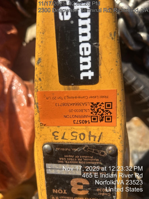 2021 HARRINGTON L5LB030-20