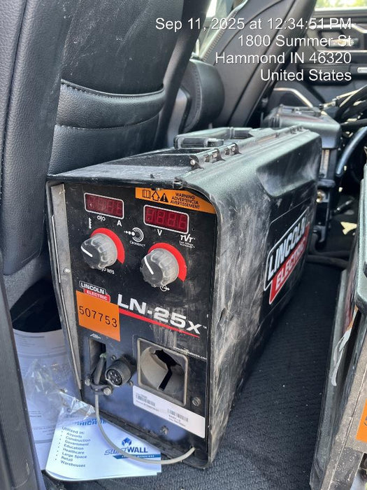 2025 LINCOLN ELECTRIC LN-25X w/Flowmeter