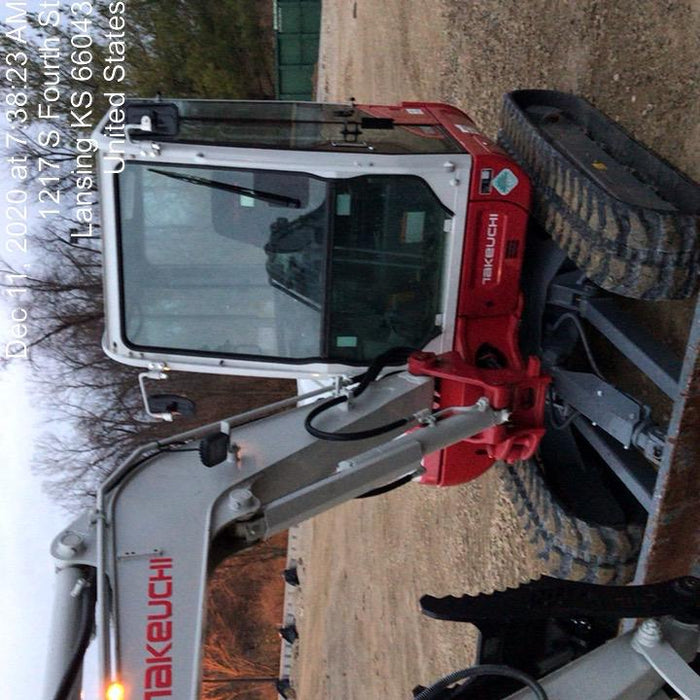2020 Takeuchi TB240 CAB, AC/HEAT, THUMB