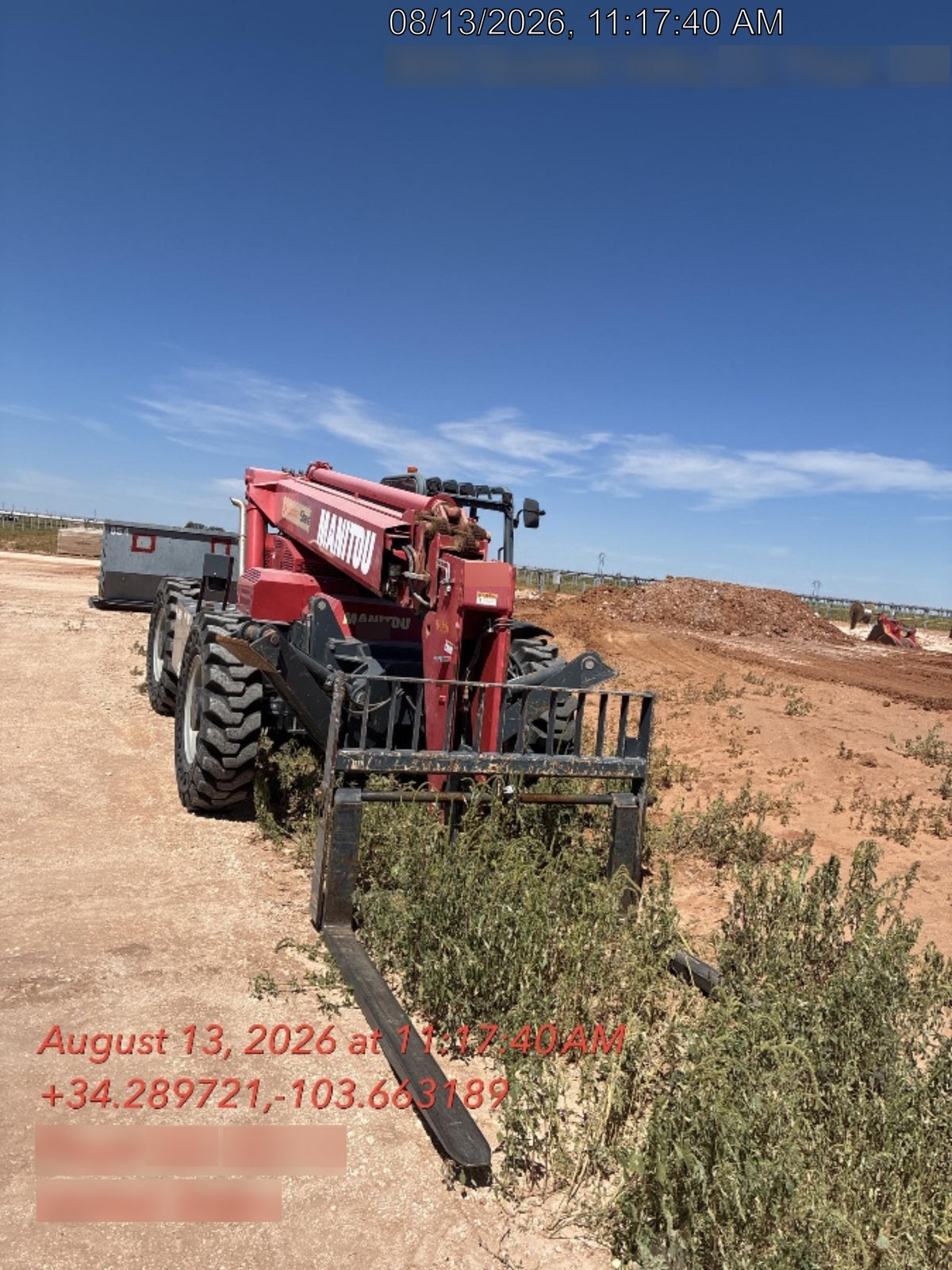 2018 MANITOU MTA10055