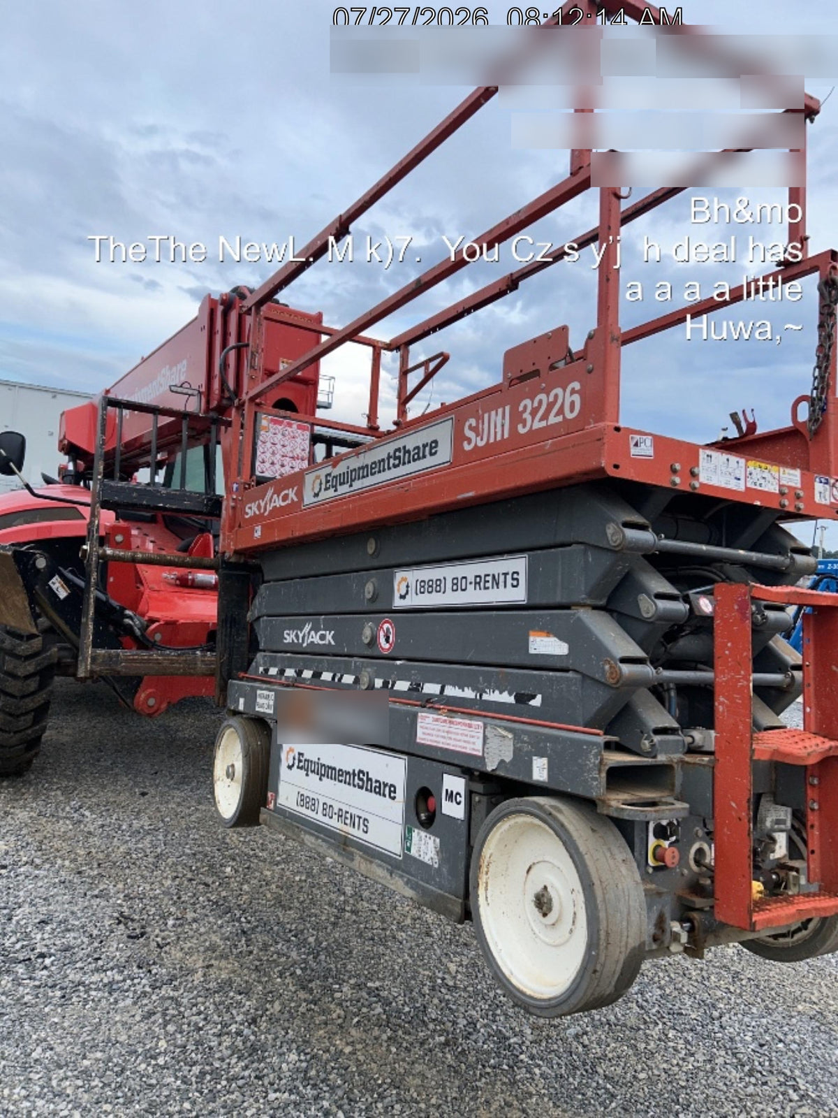2019 Skyjack SJIII-3226 Standard w/Trojan Batteries