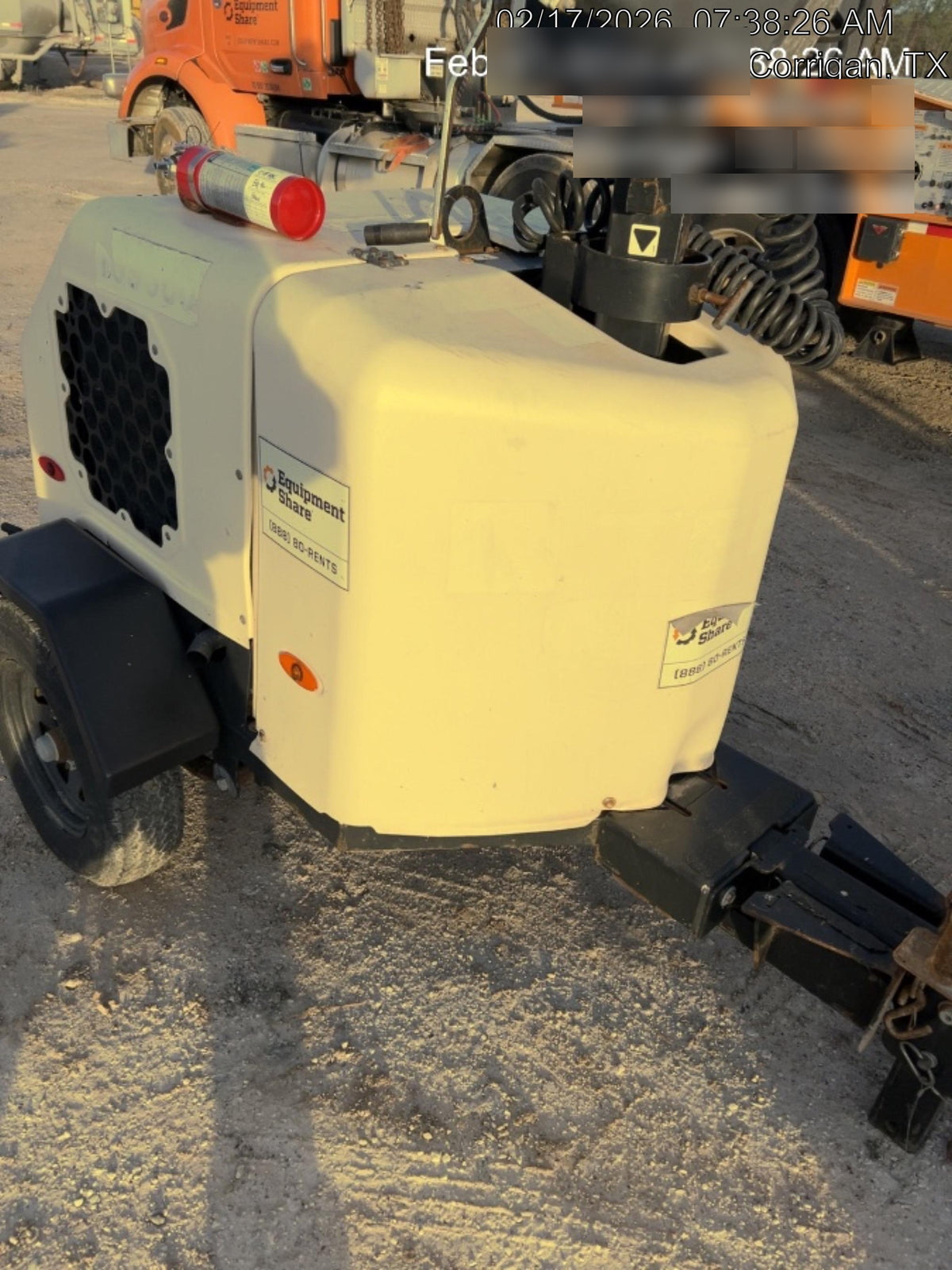 2020 Genie RL4 6kW Light Plant - Metal Halide