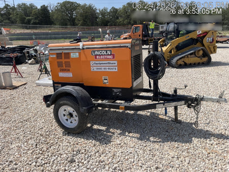 2022 Lincoln Electric LE400 Kubota V1505, Trlr, Cable Rack, Light Kit, ES Decals, T3