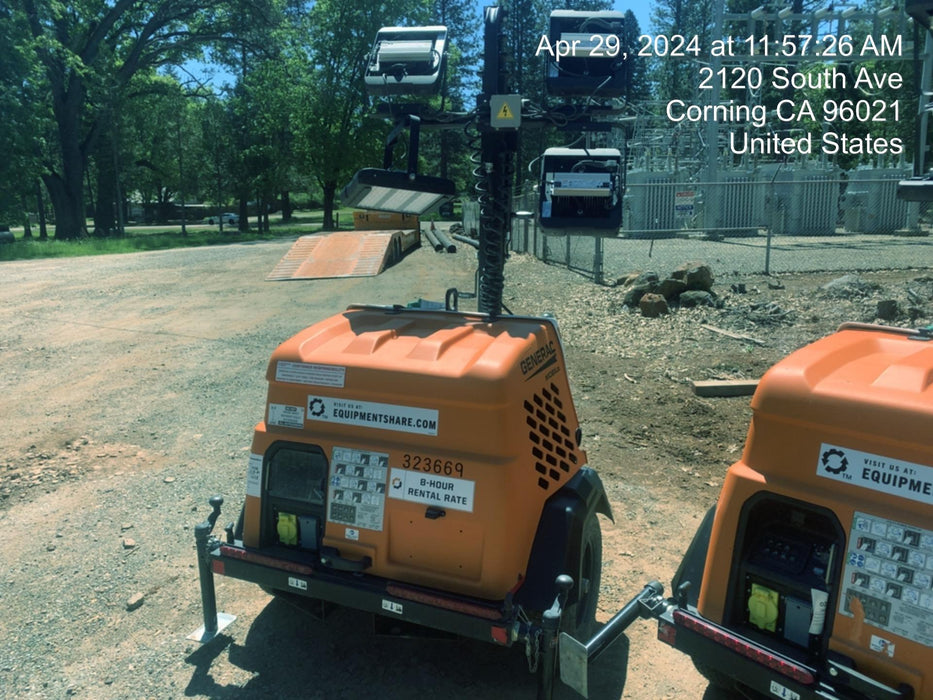 2023 Generac MLT2 Diesel, Flex Switch 120V Input, Powerzone Controller, (4) 320W LED Lights, 4kW Generator, 39.9 Gal Fuel Tank, 2" Ball, T3