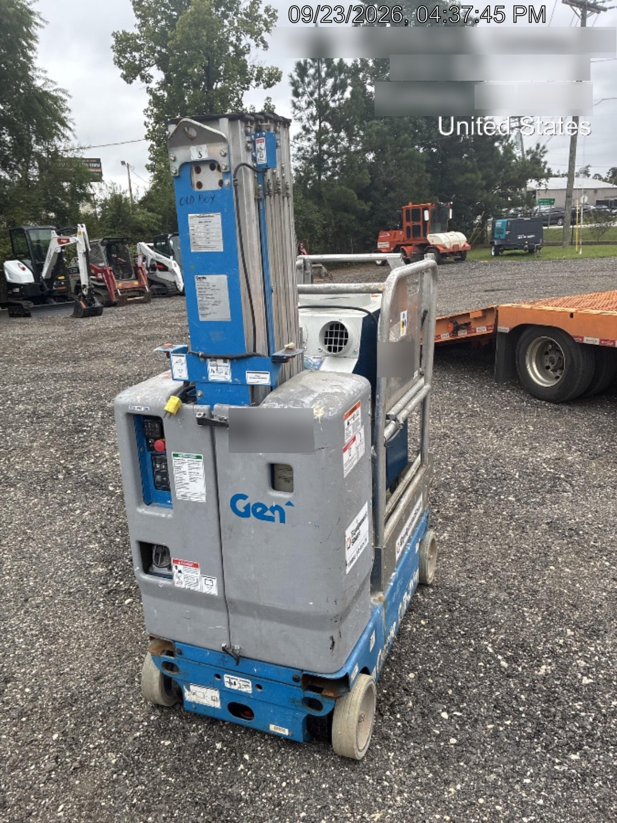 2019 GENIE GR-20