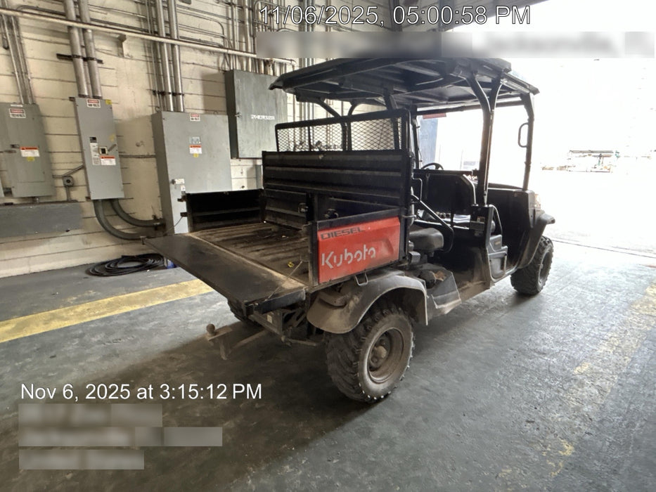 2022 Kubota RTV-X1140W-H Plastic Canopy, Windshield Acrylic Clear, LED Strobe Light, Wire Harness Kit, Back up Alarm