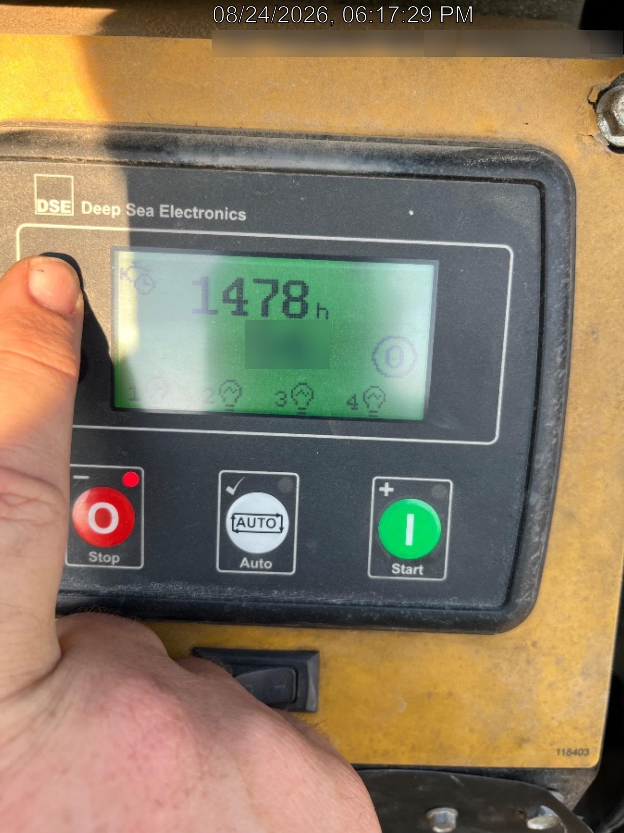 2022 Allmand NLV3GR (4) LED Light Fixture 350W, 23' Vertical Mast, 3kW Prime, Towable, Deep Sea L401, Leveling Jacks, Yanmar T4F 5.8hp