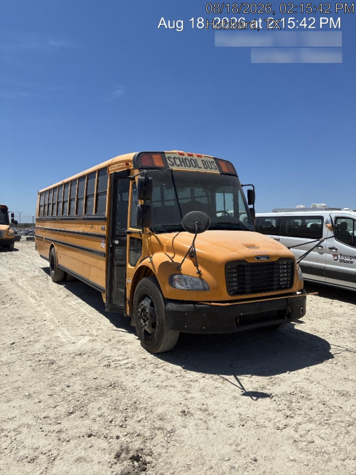 2014 FREIGHTLINER Thomas 72 Passenger Bus