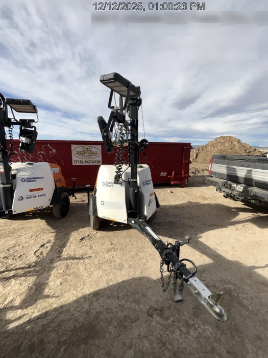 2023 Generac MLT2 Diesel, Flex Switch 120V Input, Powerzone Controller, 
(4) 320W LED Lights, 4kW Generator, 39.9 Gal Fuel Tank, 2" Ball, T3