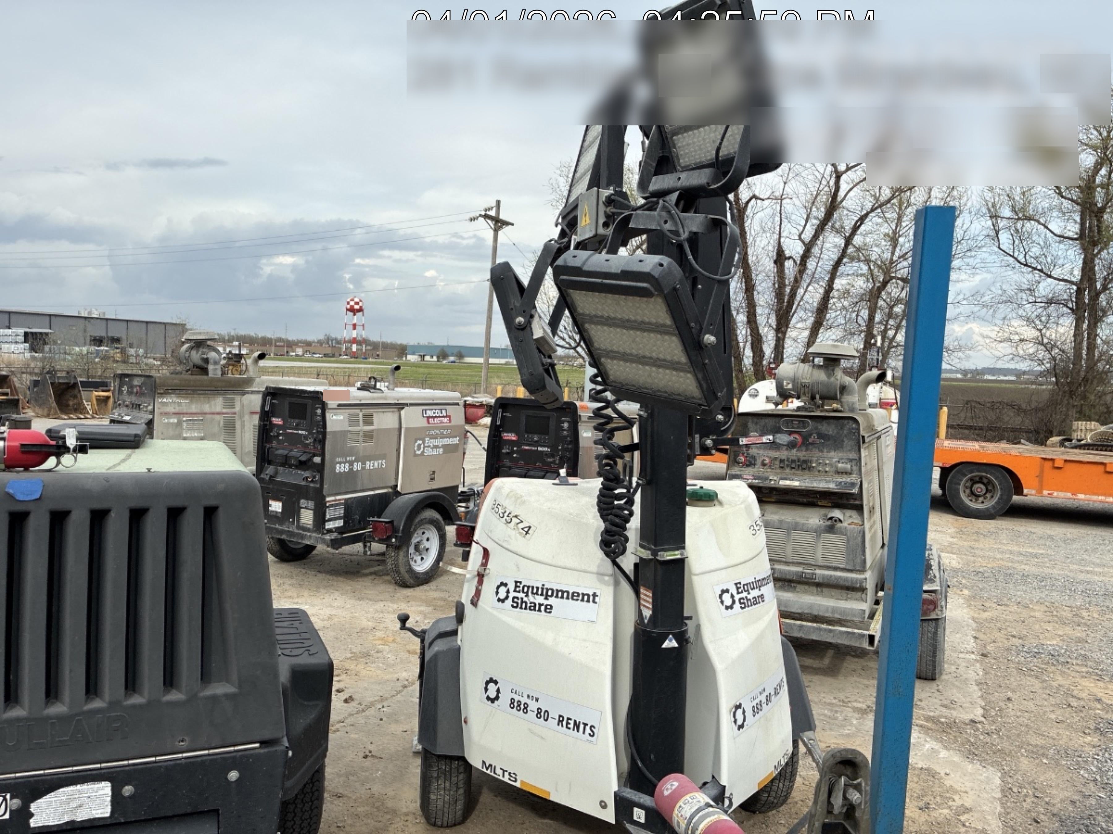 2023 Generac MLT2 Diesel, Flex Switch 120V Input, Powerzone Controller, (4) 320W LED Lights, 4kW Generator, 39.9 Gal Fuel Tank, 2" Ball, T3