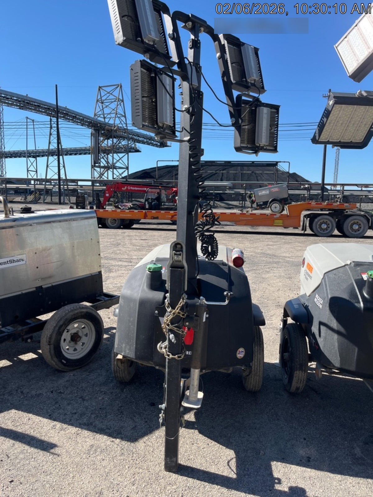 2024 Wacker Neuson LTT4 Diesel, Kohler KDW702, Deep Sea Controller, Auto Start, LED 320W, Bypass Outlet, T3