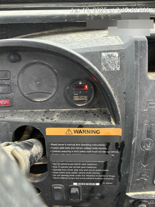 2019 Club Car CA1700D Diesel, 4-Seat, ROPS, AWD w/None