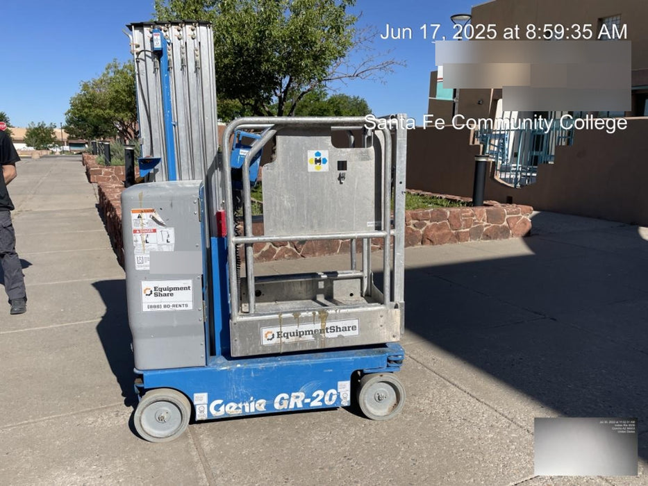 2019 GENIE GR-20