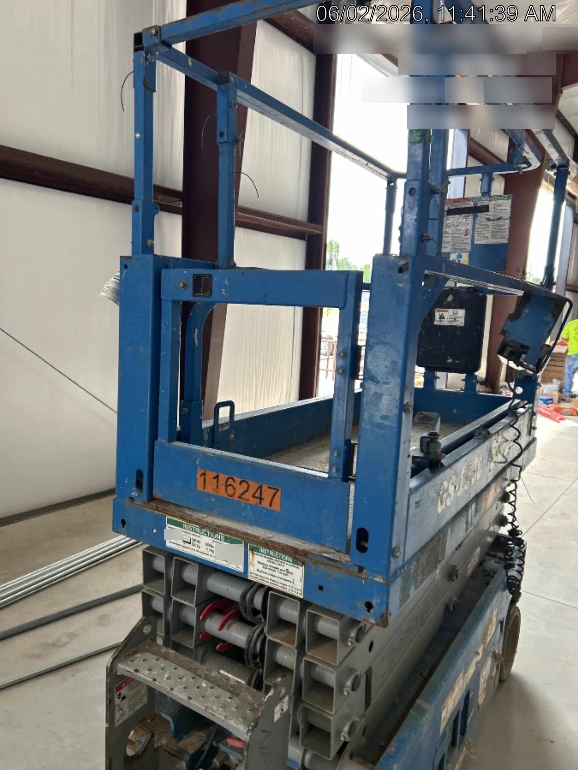 2020 Genie GS-1930 Solid Non Marking Tires, Beacon, Folding rails with half height swing gate