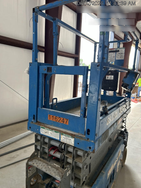2020 Genie GS-1930 Solid Non Marking Tires, Beacon, Folding rails with half height swing gate