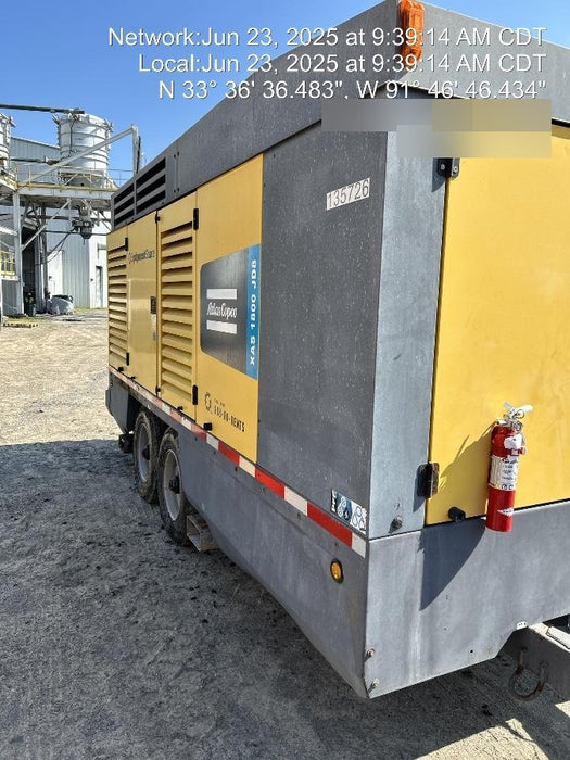 2021 ATLAS COPCO XAS 1800