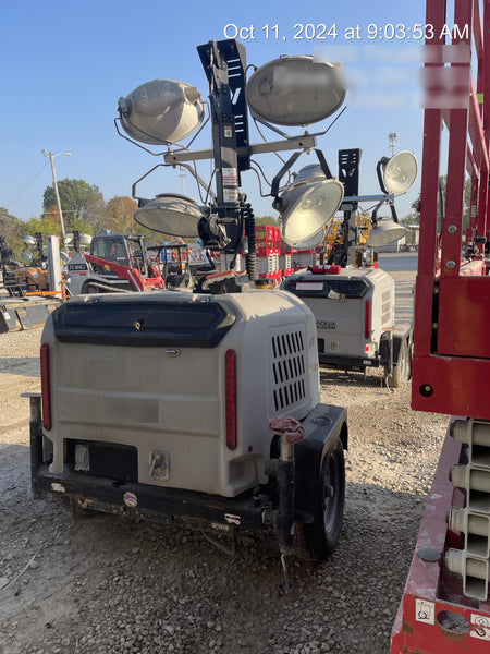 2018 Wacker Neuson LTV6L-MH Wacker Neuson LTV6L Mobile Light Tower w/Fuel Level Sensor Installed