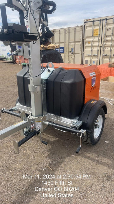 2023 Wanco WLTT-4MM4K Diesel, Deep Sea Controller, Shore Power Plug, Auto Start, (4) 350W LED Floodlights, 4kW Generator, 60 Gal Fuel Tank, 2" Ball, T3