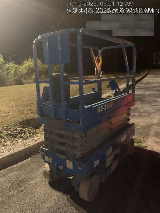 2019 Genie GS-1930 Fixed Rails with Chain Entry