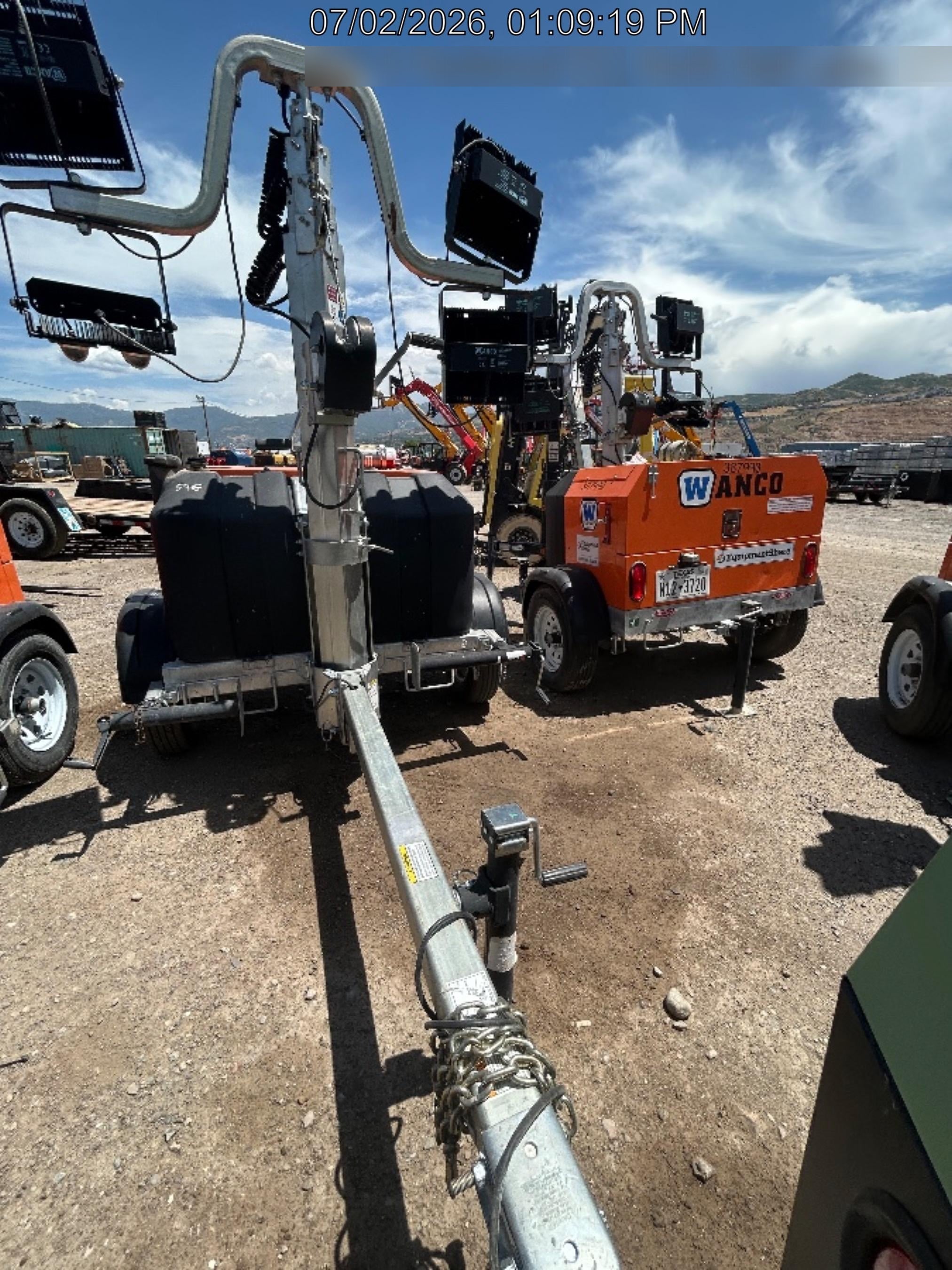 2024 Wanco WLTT-4MM4K Diesel, Deep Sea Controller, Shore Power Plug, Auto Start, (4) 350W LED Floodlights, 4kW Generator, 60 Gal Fuel Tank, 2" Ball, T3