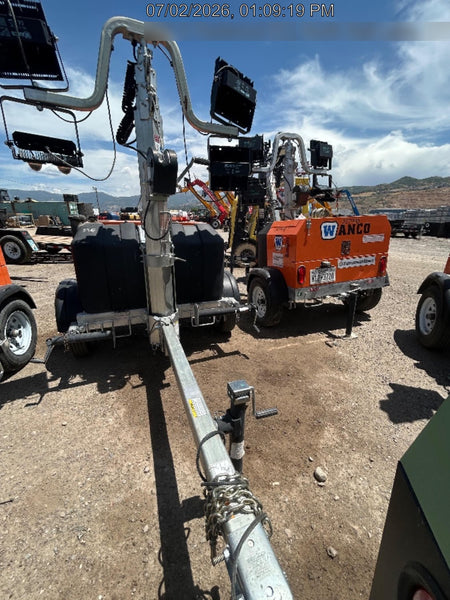 2024 Wanco WLTT-4MM4K Diesel, Deep Sea Controller, Shore Power Plug, Auto Start, (4) 350W LED Floodlights, 4kW Generator, 60 Gal Fuel Tank, 2" Ball, T3