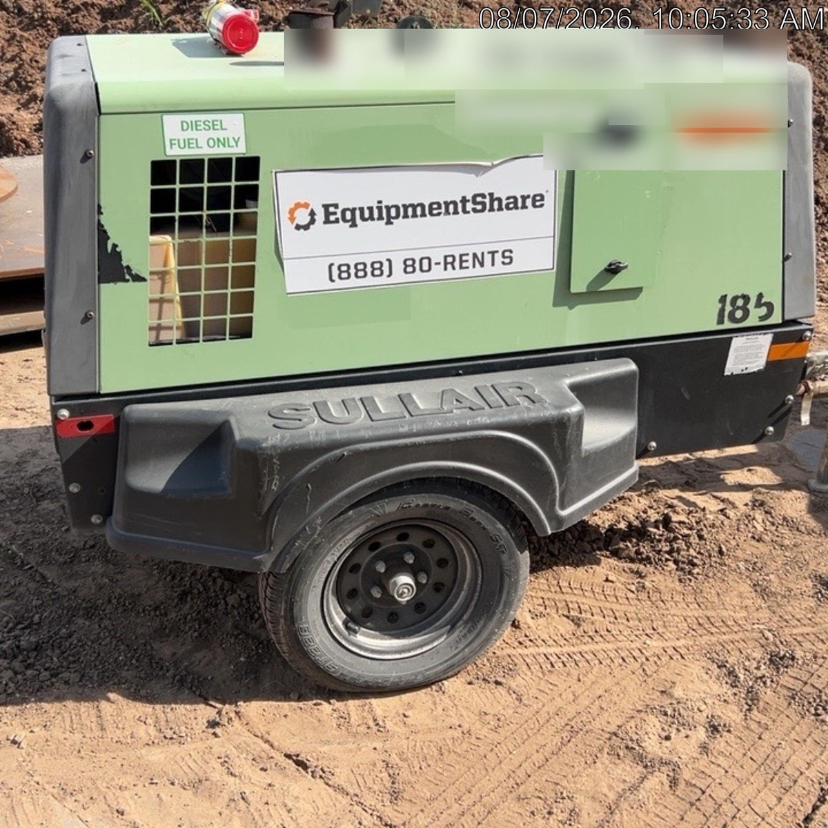 2021 SULLAIR 185D-DPQ KU4F