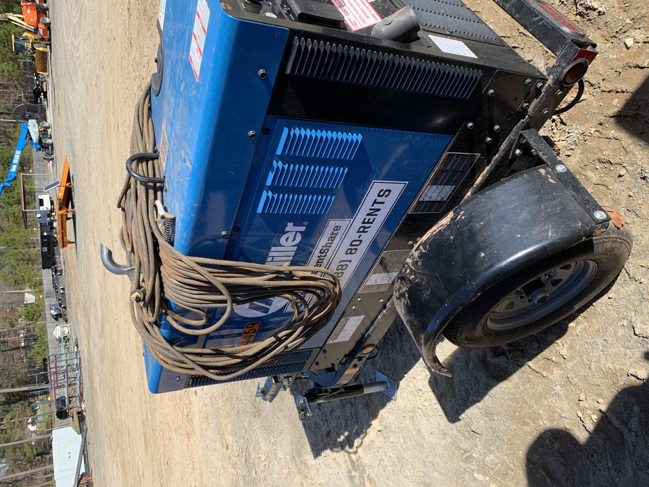 2020 Miller Electric BIG BLUE 400 Trailer Mounted Welder