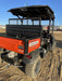 2022 Kubota RTV-X1140W-H Plastic Canopy, Windshield Acrylic Clear, LED Strobe Light, Wire Harness Kit, Back up Alarm