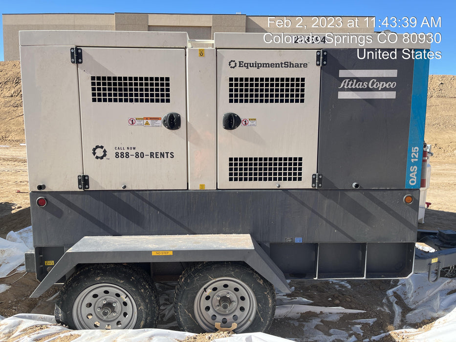 2022 ATLAS COPCO QAS 125