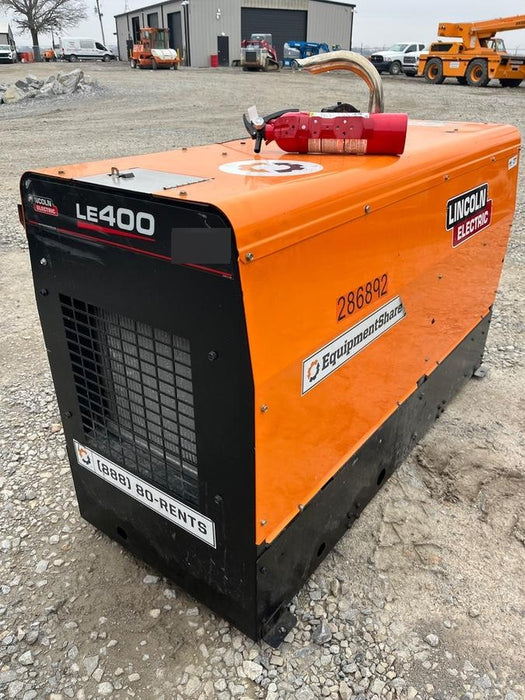 2022 Lincoln Electric LE400 Kubota V1505, Trlr, Cable Rack, Light Kit, ES Decals, T3