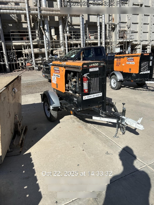 2023 Lincoln Electric LE400 Kubota V1505, Trlr, Cable Rack, Light Kit, ES Decals, T3