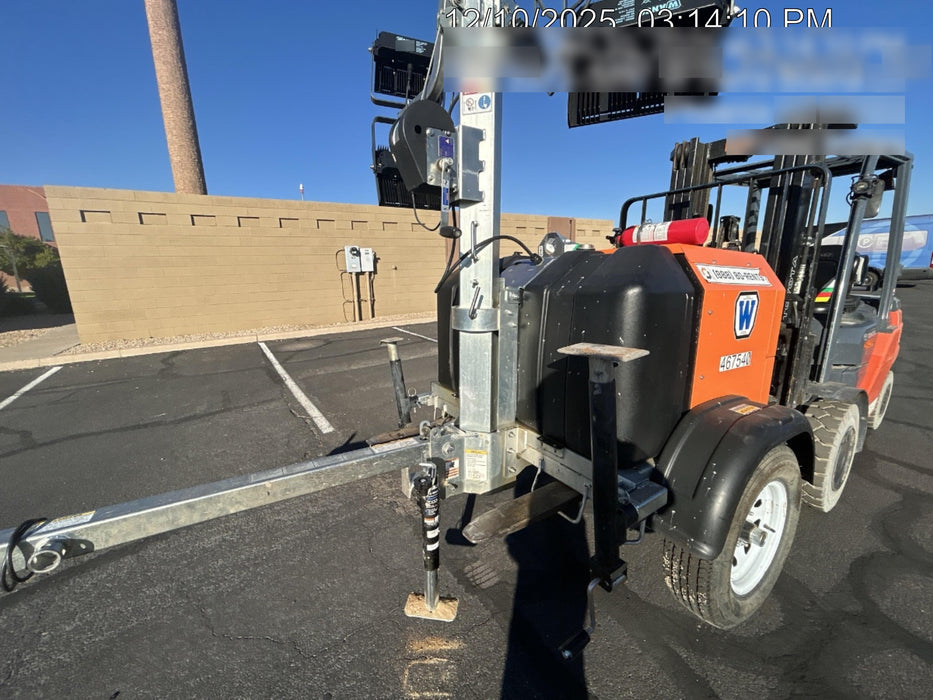 2024 Wanco WLTT-4MM4K Diesel, Deep Sea Controller, Shore Power Plug, Auto Start, (4) 350W LED Floodlights, 4kW Generator, 60 Gal Fuel Tank, 2" Ball, T3