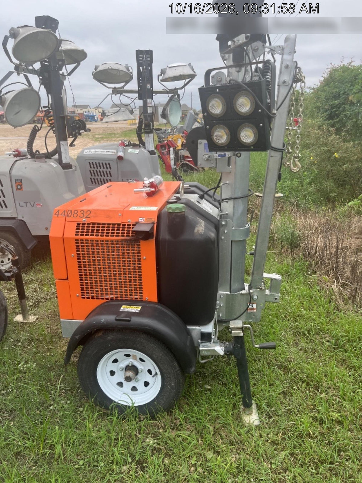 2024 Wanco WLTT-4MM4K Diesel, Deep Sea Controller, Shore Power Plug, Auto Start, (4) 350W LED Floodlights, 4kW Generator, 60 Gal Fuel Tank, 2" Ball, T3