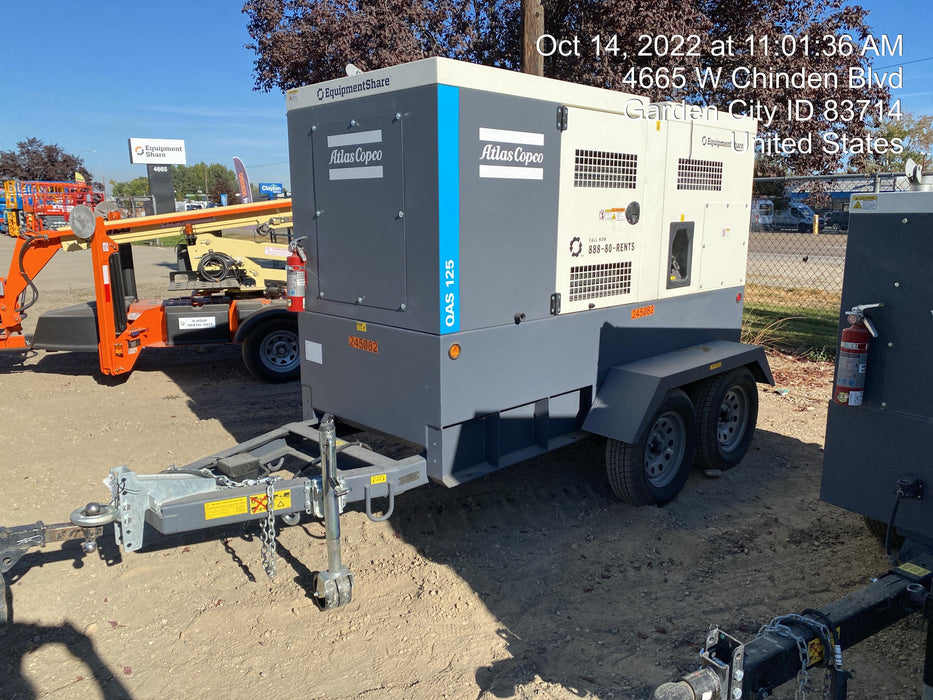 2022 ATLAS COPCO QAS 125