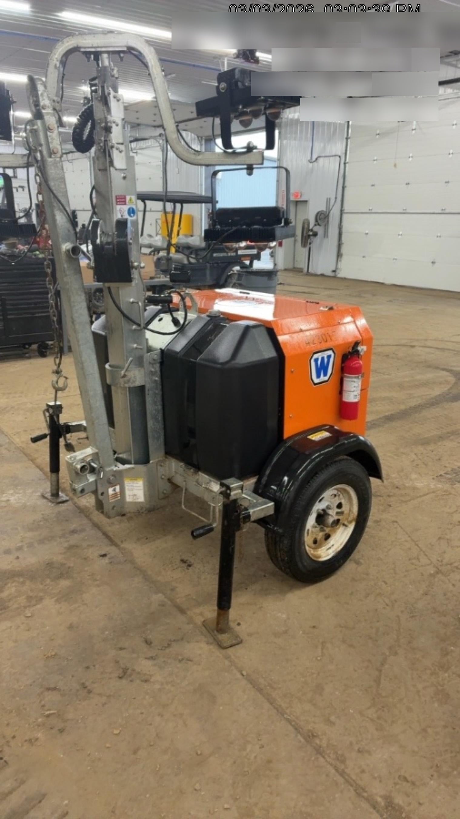 2024 Wanco WLTT-4MM4K Diesel, Deep Sea Controller, Shore Power Plug, Auto Start, (4) 350W LED Floodlights, 4kW Generator, 60 Gal Fuel Tank, 2" Ball, T3