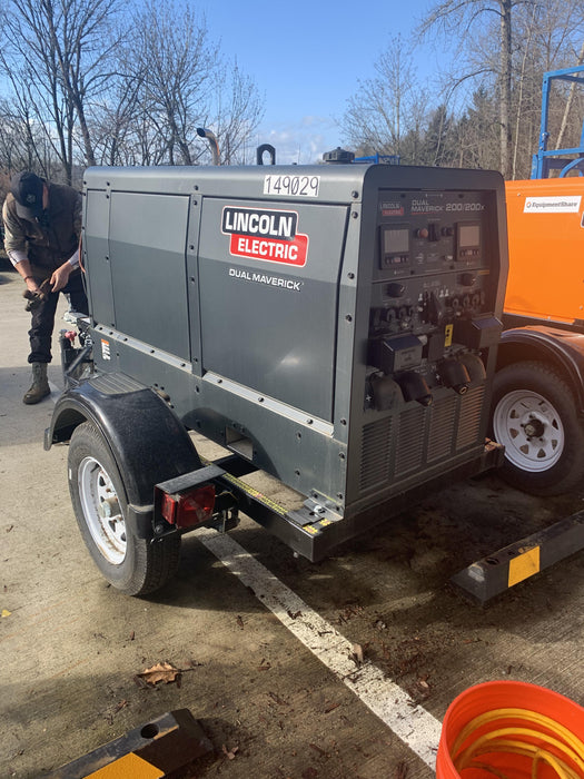 2021 Lincoln Electric Dual Maverick 200/200X Ready Pak 3 (includes trailer, cable rack, fender light kit)