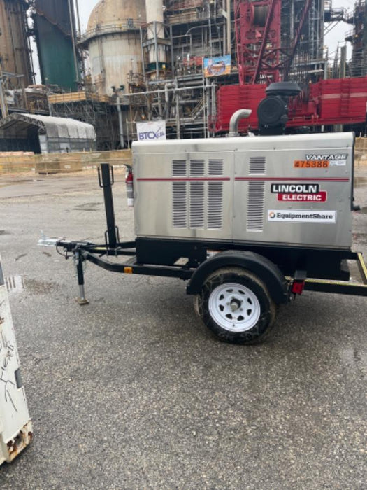 2024 Lincoln Electric Vantage 549X Vantage 549X Ready Pak 3 w/ Telematics & Decals, Stainless (Includes Trailer, Cable Rack, Fender Light Kit), part #K3534-2-RP3MES