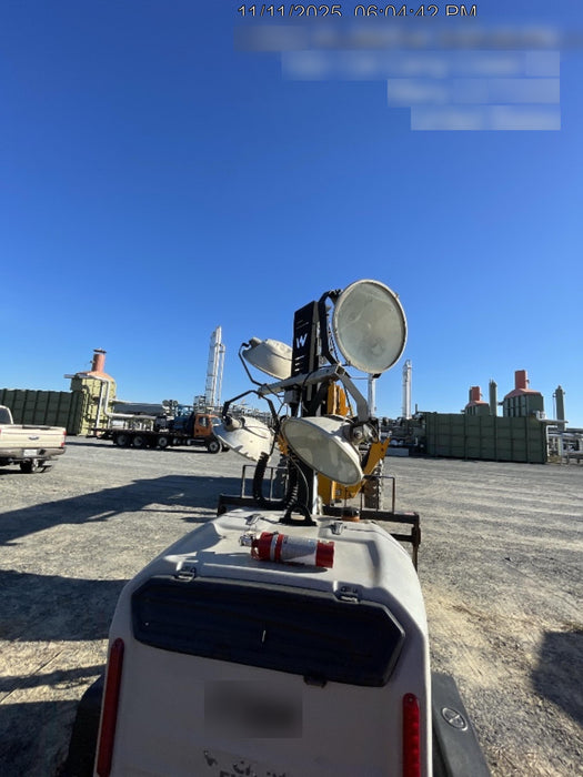 Wacker Neuson LTV6K-MH Wacker Neuson LTV6K Mobile Light Tower w/Fuel Level Sensor Installed