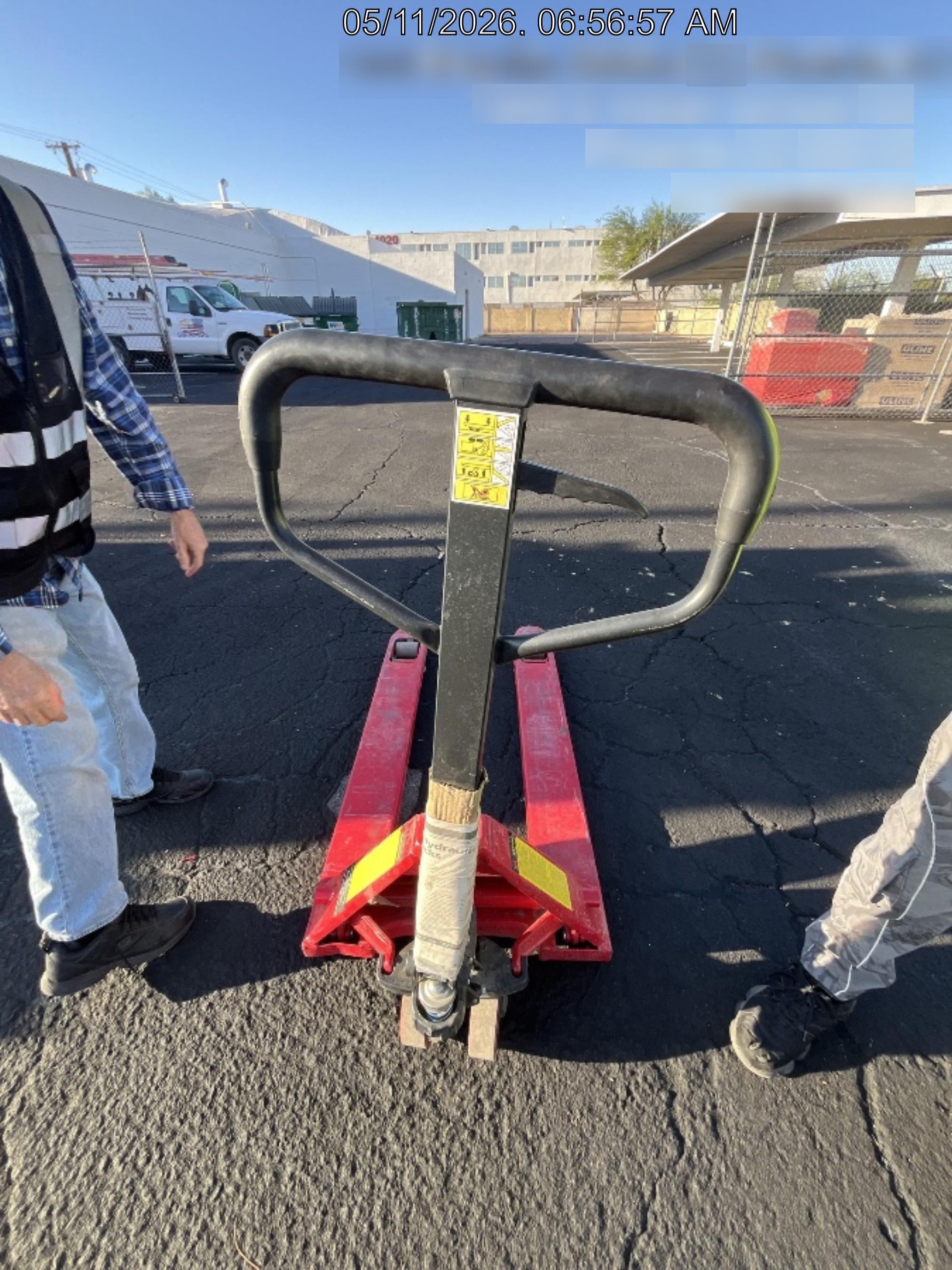 2025 GRAINGER PALLET JACK, 5500 LBS., GRAINGER