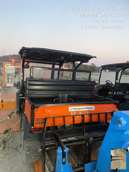 2022 Kubota RTV-X1140W-H Plastic Canopy, Windshield Acrylic Clear, LED Strobe Light, Wire Harness Kit, Back up Alarm