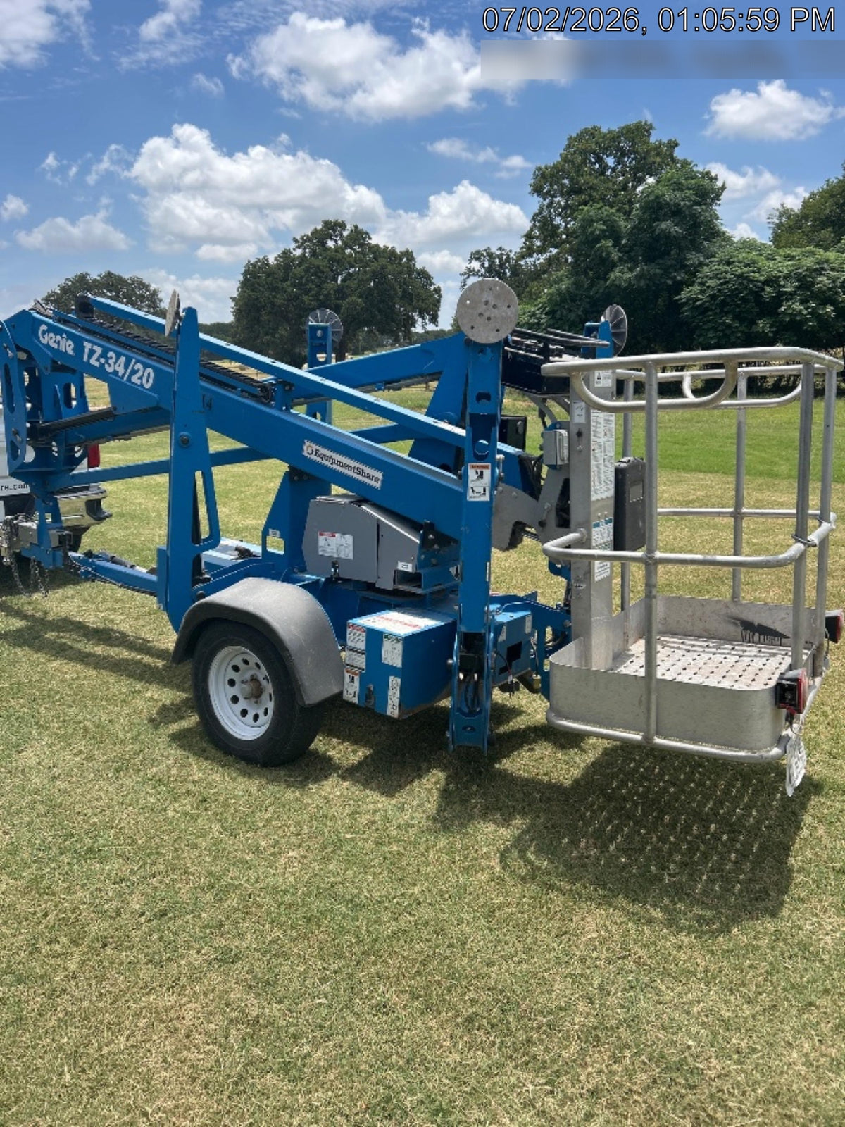 2018 GENIE TZ-34/20